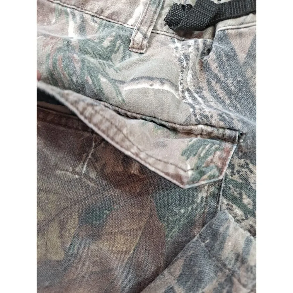 Realtree Men's Camo Baggy‎ Straight Leg Cargo Hunting Pants Size L